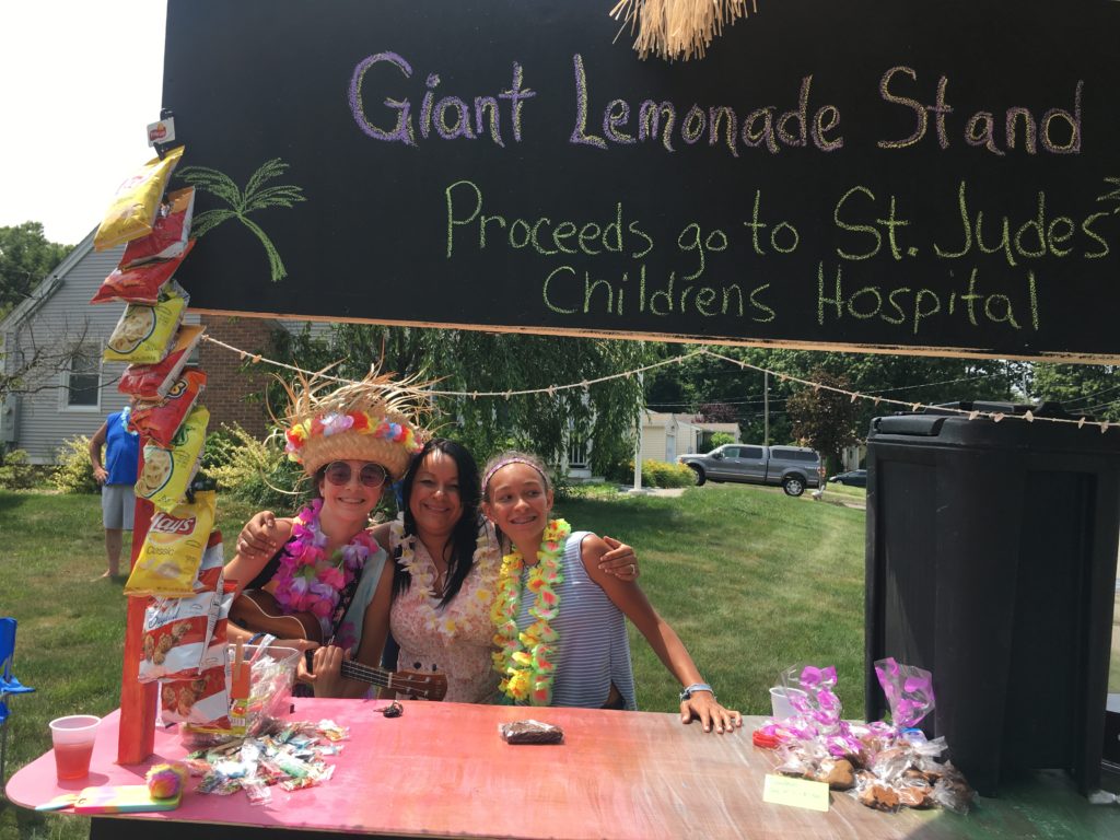 The Giant Lemonade Stand for St Jude Hospital St. Jude Connecticut